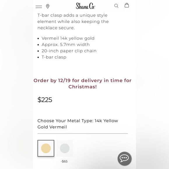 20” 14k Yellow Gold Vermeil - Picture 8 of 10